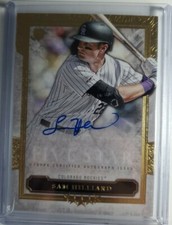 2020 Five Star Baseball Sam Hilliard Rookie Autograph Colorado Rockies On-Card