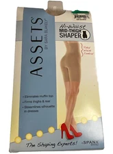 SPANX Assets by Sara Blakely High Waist Mid Thigh Shaper Nude Size 3