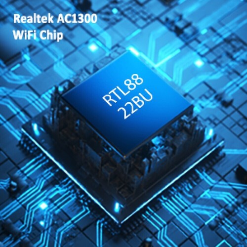 NOWY ADAPTER WLAN USB3.0 Stick1800Mbps WiFi Dual Band5GHz Antena PC Bluetooth DE - Zdjęcie 11 z 16