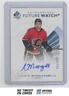 2017-18 SP Authentic Future Watch Auto Andrew Mangiapane /999 #182 Calgary