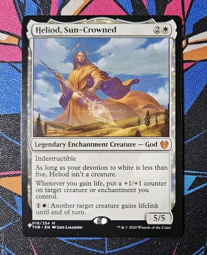 Heliod, Sun-Crowned NM Regular MTG The List - THB Unplayed Magic The Gathering