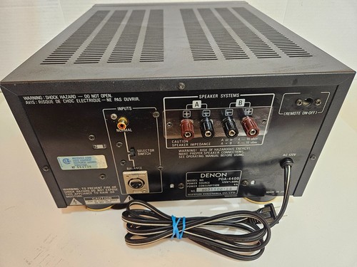 Denon POA-4400 Monaural Power Amplifier Mono Block Tested Works - Picture 16 of 18