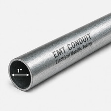 1 Galvanized Steel EMT Conduit Pipe | Electri...