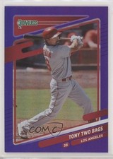 2021 Panini Donruss Variation Holo Purple Anthony Rendon (Tony Two Bags) 0d2