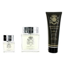 Arrogant by English Laundry, 3 Piece Gift Set for Men with 3.4 oz. New in Box