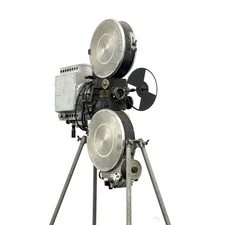 RARE Vintage Zenith Safety 35mm Hand Crank Silent Film Projector Model E6