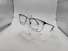 Easy Twist ET998 55/18 140 Men’s Demi Amber/ Lt. Brown Full Rim Eyeglass Frames 