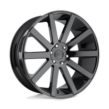 26x10 Dub S219 Shot Calla Gloss Black Wheel 6x5.5 20mm