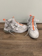 Nike Air Edge 270 Men's 10.5 Pure Platinum Orange Basketball Shoe AQ8764-002