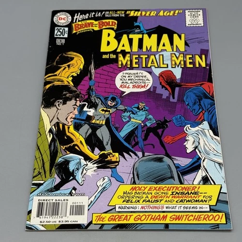 Vintage 2000 DC Comics Silver Age Brave & The Bold #1 Batman Metal Men Comic