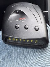 Whistler 975 Road Laser  Radar Detector Unit with Power Cord, NOS 