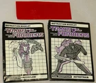 Transformers G1 Astrotrain & Razorclaw Instruction Booklets 1985 Vintage Hasbro