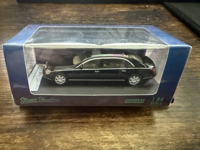 1/64 Stance Hunter Maybach 62 Mercedes Benz Black limited 999 pcs LAST ONE. MIX1
