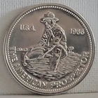 1986 ENGELHARD AMERICAN PROSPECTOR .999 FINE SILVER ROUND
