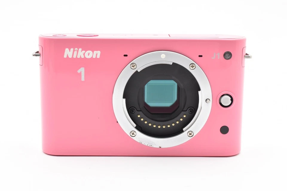 [1913 shots] Nikon 1 J1 Pink 10.1MP Mirrorless Camera 10-30mm 30-110mm [Exc++] - Image 3 of 4