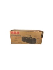 RCA RP7983 Portable CD Stereo System AM/FM Cassette Boombox w/ Box No Remote