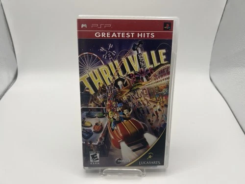 Thrillville - PlayStation Portable (Psp) Tested And Works Great Complete CIB PSP