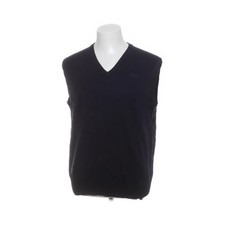 Adidas, Pullunder, Größe: 50, Blau, Wolle, Einfarbig, Feinstrick, Herren #rmj