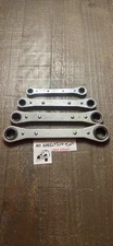 Snap on 4 piece metric double box ratchet wrench set old school very clean