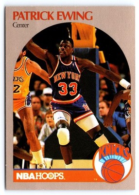 1990-91 NBA Hoops - Sears Superstars Patrick Ewing #65