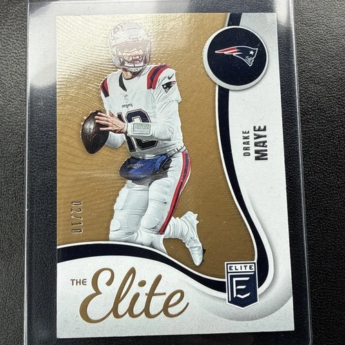 25 PANINI DONRUSS ELITE THE ELITE 7 DRAKE MAYE GOLD 02/10