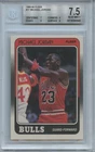Michael Jordan 1988-89 Fleer 3rd Year Card Chicago Bulls #17 BGS 7.5