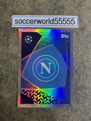 TOPPS CHAMPIONS LEAGUE 2025/26 - Sticker Nr. 424 - LOGO SSC NAPOLI