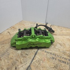 10-14 Lamborghini Gallardo Front Left Caliper Brembo Green 20767502 400615106s