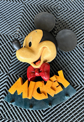 Disney Mickey Mouse ''MICKEY'' Figur & Wandplakette, Franchise: Disney