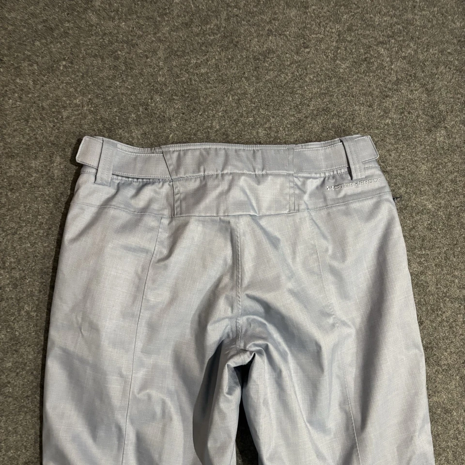 Pantalones de nieve Under Armour Navigate para mujer talla mediana azul lavado equipo frío Foto 4 de 4