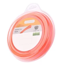 Gauge Weed Eater Orange 2.4 mm/.095" Square String Trimmer Line 255.84 feet