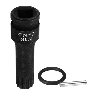 1/2'' Antrieb M18 Triple Square Schlag-Spline-Bit-Stecknuss 18mm CrMo-Stahl