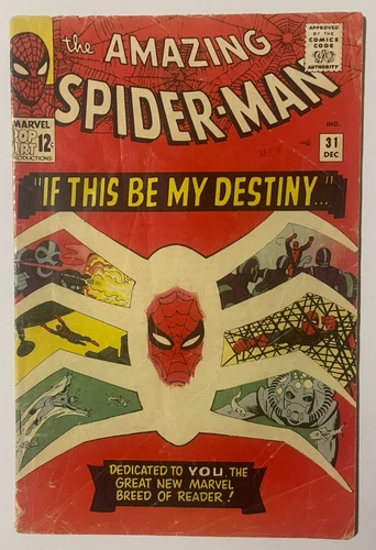 Amazing Spider-Man #31 Vol. 1 1965 Marvel GD+ 1st Gwen Stacy 1st Harry Osborn