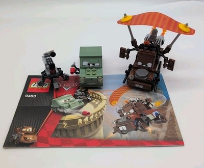 LEGO 9483 Disney Cars Agent Hook auf der Flucht EOL 2012 Pixar Set gebraucht