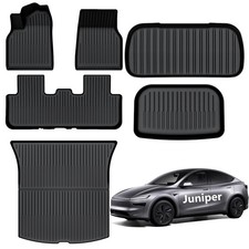 AUXKO Tesla Model Y 2025-2026 All Weather TPE Floor Mats Cargo Set Premium/P