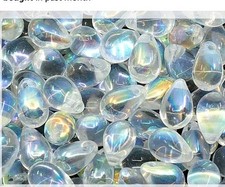Crystal 6X9mm Czech Glass Teardrop Beads Qty:25