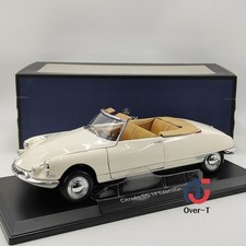 1/18 NOREV Citroen DS 19 Cabriolet convertible, white, alloy car model
