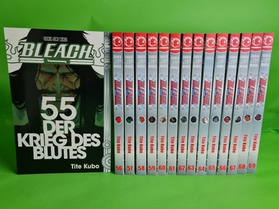 Bleach Manga Band 55-69 Set Tokyopop deutsch
