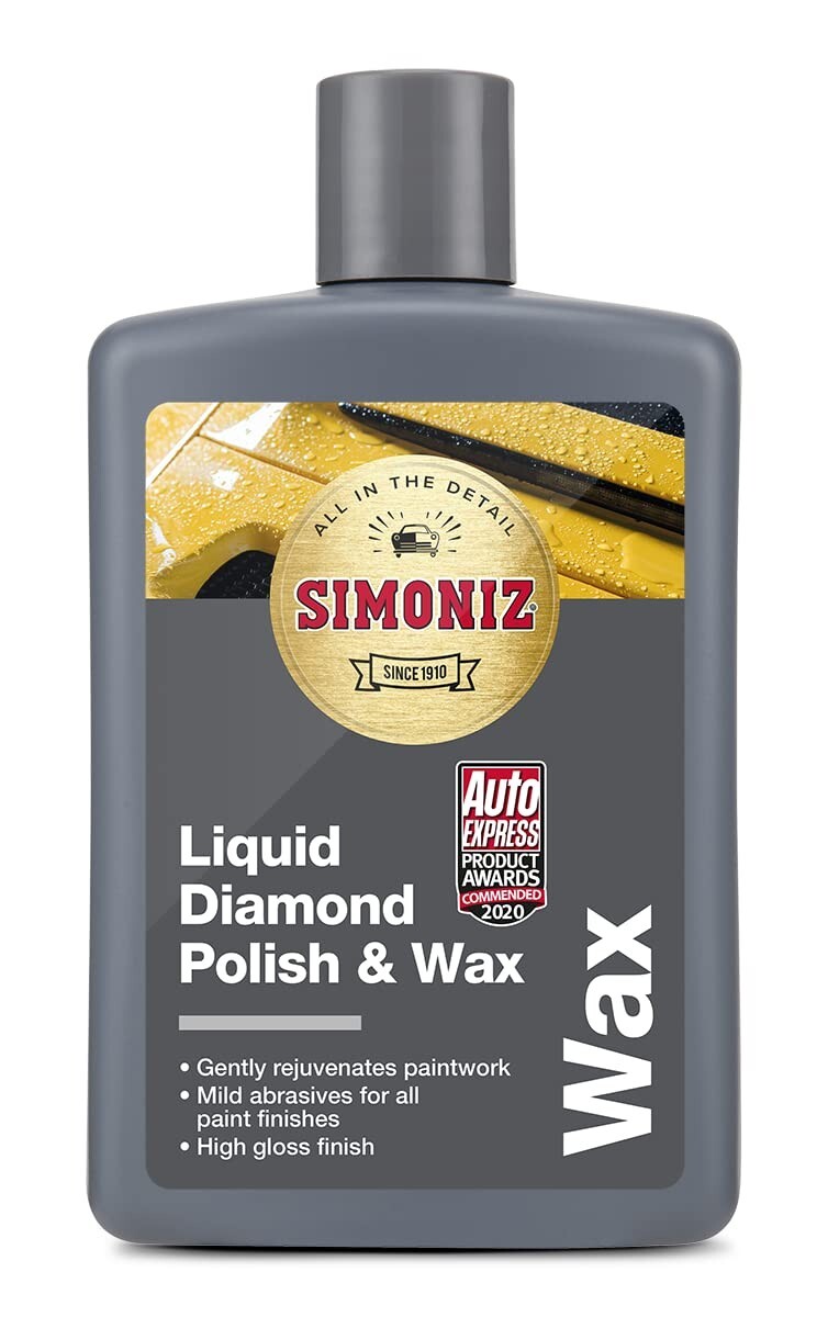 Simoniz Liquid Diamond Polish & Wax High Gloss Finish Vehicle Cleaning 475 mL - Image 2