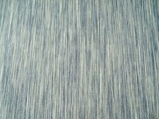INDOOR/OUTDOOR DESIGNER WOVEN LINES NAVY CUSHION UPHOLSTERY FABRIC 16.99 BTY