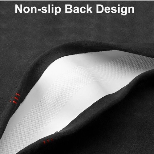 Steering Wheel Cover Ultra Thin Non Slip Round Breathable Sweat Absorbent Suede - Bild 6 von 30