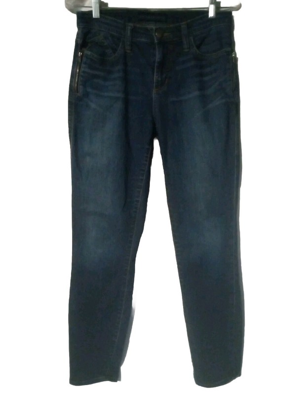 Rock & Republic Blue Skinny Ankle Stretch Jeans Size Womens 8 (30x28)      (#32)