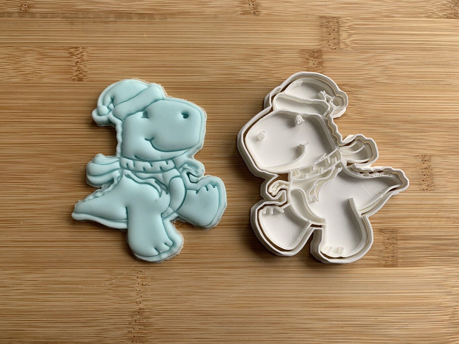 T-Rex Skull Cookie Cutter & Stamp, Birthday Jurassic Dino Animal Dinosaur  #3