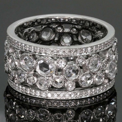 Tiffany \u0026 Co Platinum Cobblestone Rose