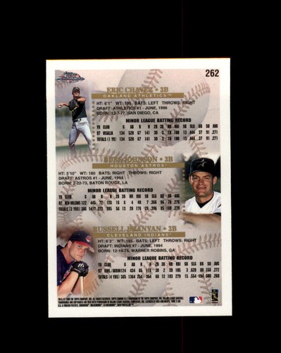 1998 Topps Chrome #262 E.Chavez/R.Branyan (ref 163947) - Picture 2 of 2