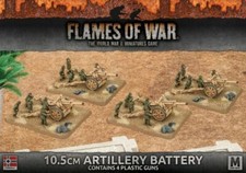 1x 10.5CM Artillery Battery: GBX91 New Sealed Product - Flames of War