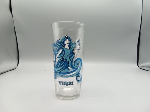 Vintage 1976 Arbys Zodiac Glass Tumbler Virgo