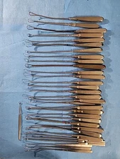 Ring Curette Gynecology Surgical Instruments, Different Sizes, 11 Inch Long, 32