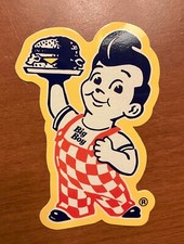 Bob's Big Boy Restaurant Character Ahoy Sticker - NEW