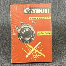 Vintage Canon Photography by J. Deschin , 1st Edition , 1957 , Autographed Copy